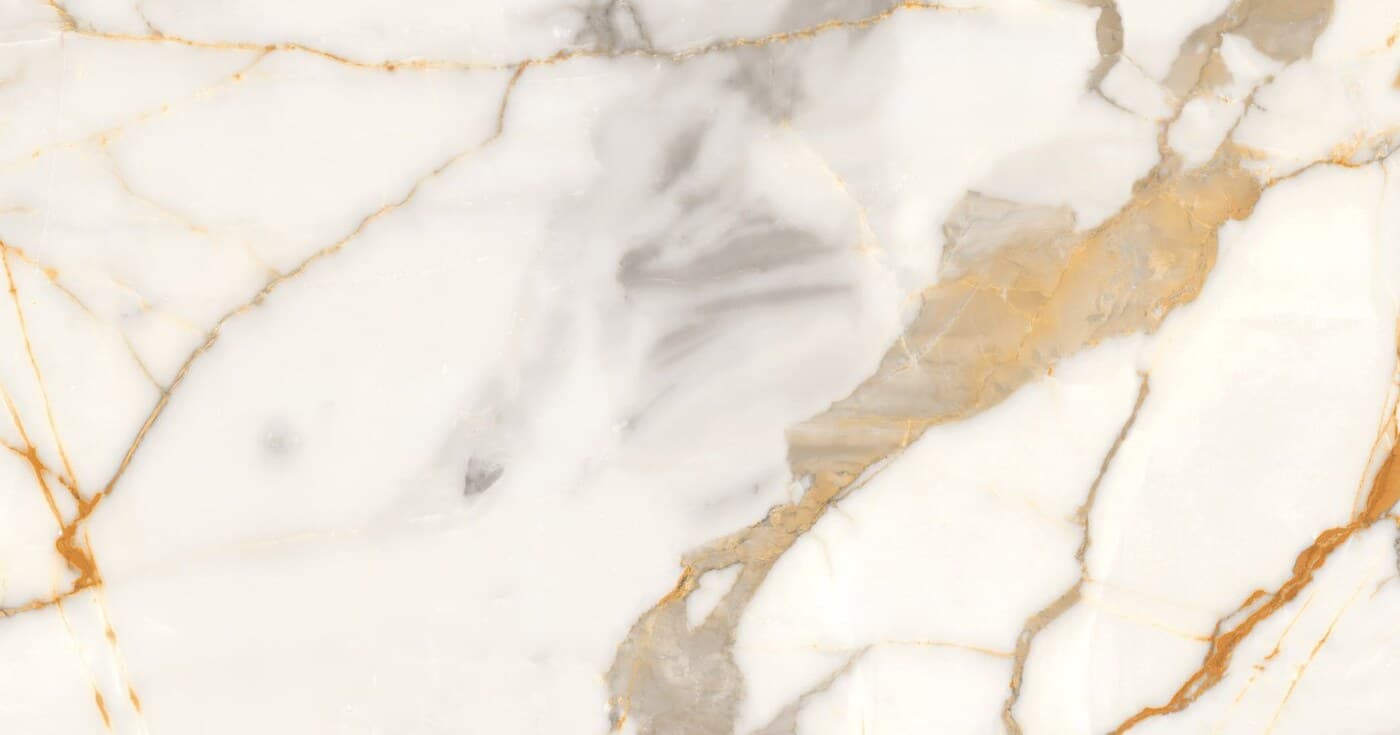 Sample of Mármore Calacatta Gold